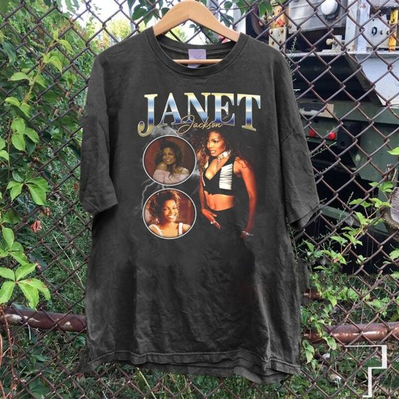 Vintage Janet Jackson Shirt, Janet Jackson Retro 90s Tshirt, - Picture 1 of 1